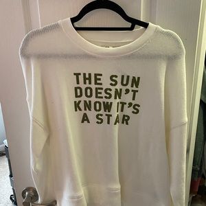 Lightweight graphic madewell pullover